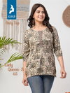 Lady Queen 3 By Kaya Summer Special Printed Ladies Short Top Wholesalers In Delhi
